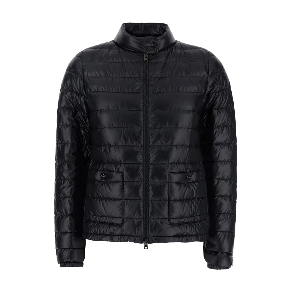 Herno Damen Schwarz - E Steppdaunenjacke Mit Stehkragen - Jackets - K - Xl