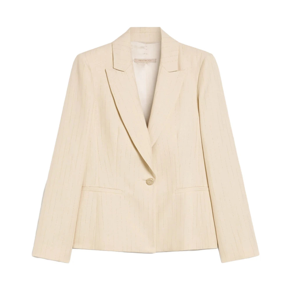 Pennyblack Damen Weiß - Pbpebano Blazer - Jackets - Xs