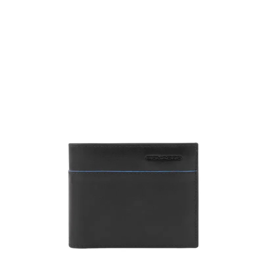 Piquadro Unisex Schwarz - Blue Square Revamp Geldbörsen & Kartenhalter - Accessories - K - One Size