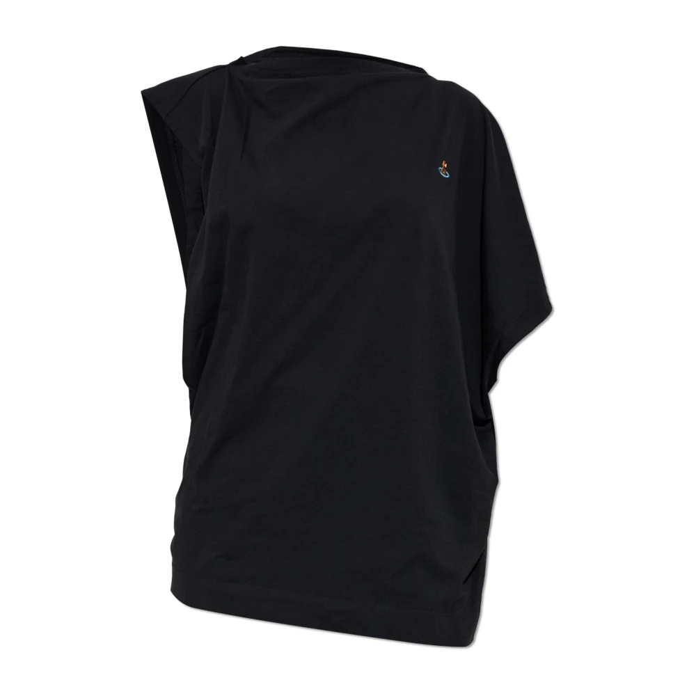 Vivienne Westwood - Hebo T-Shirt - Tops - Damen - Schwarzk - Xs