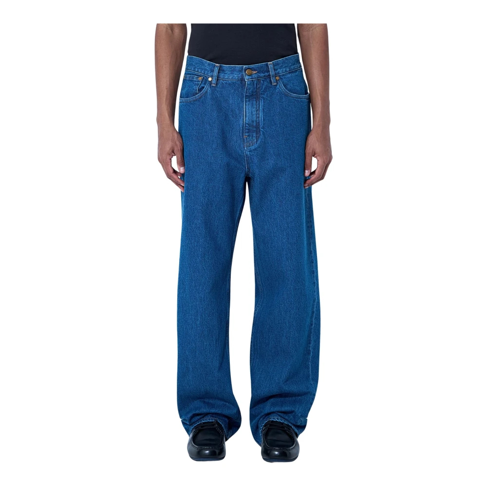 Jil Sander Herren Blau - Wide-Leg Jeans Aus Denim - Jeans - W32