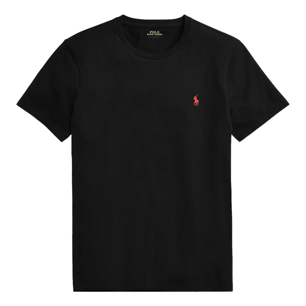 Polo Ralph Lauren Herren Schwarz Custom Slim Fit Tee - Bild 8