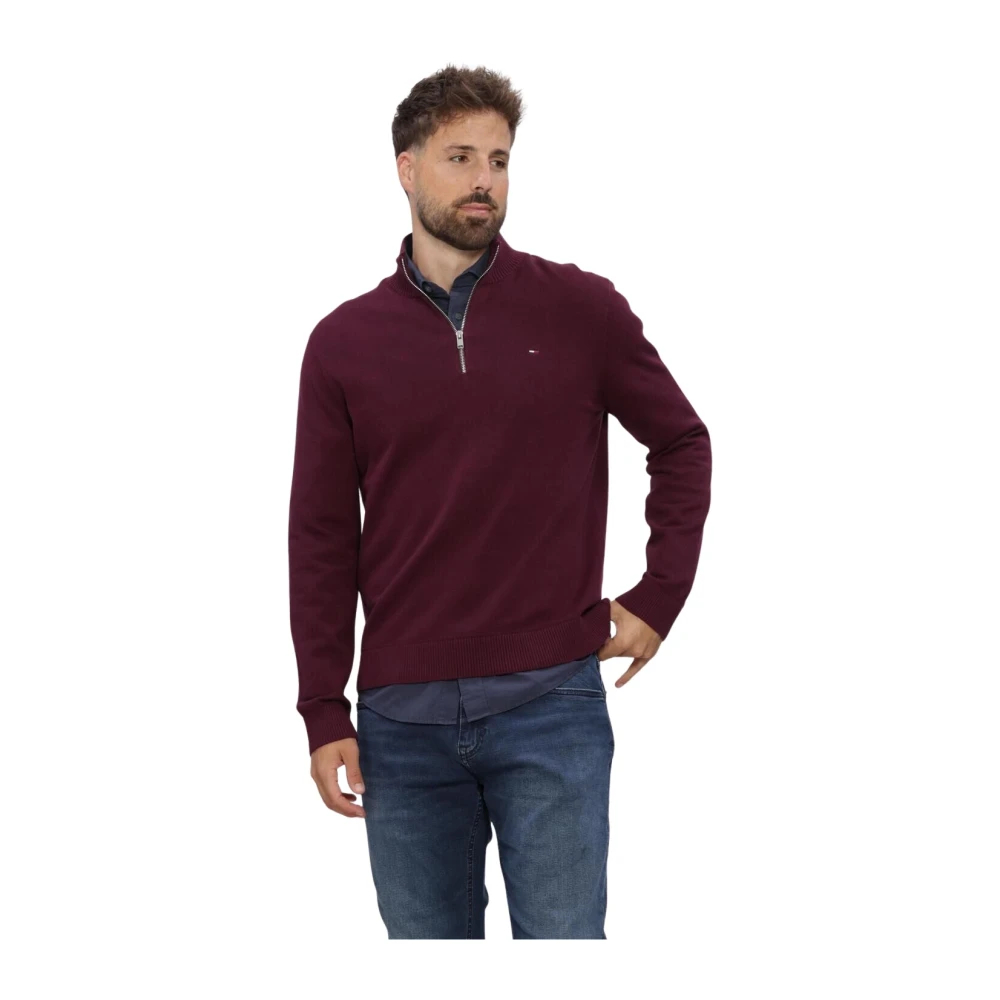 Tommy Jeans , Herren, Strickwaren, Rot, L - Bild 4