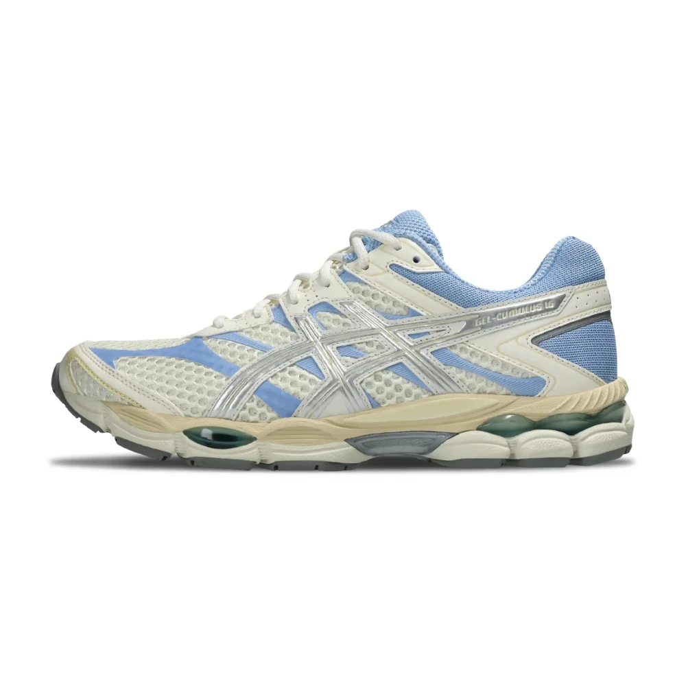 Asics Herren Beige / Blau - Gel-Cumulus 16 - Sneaker - Bild 5