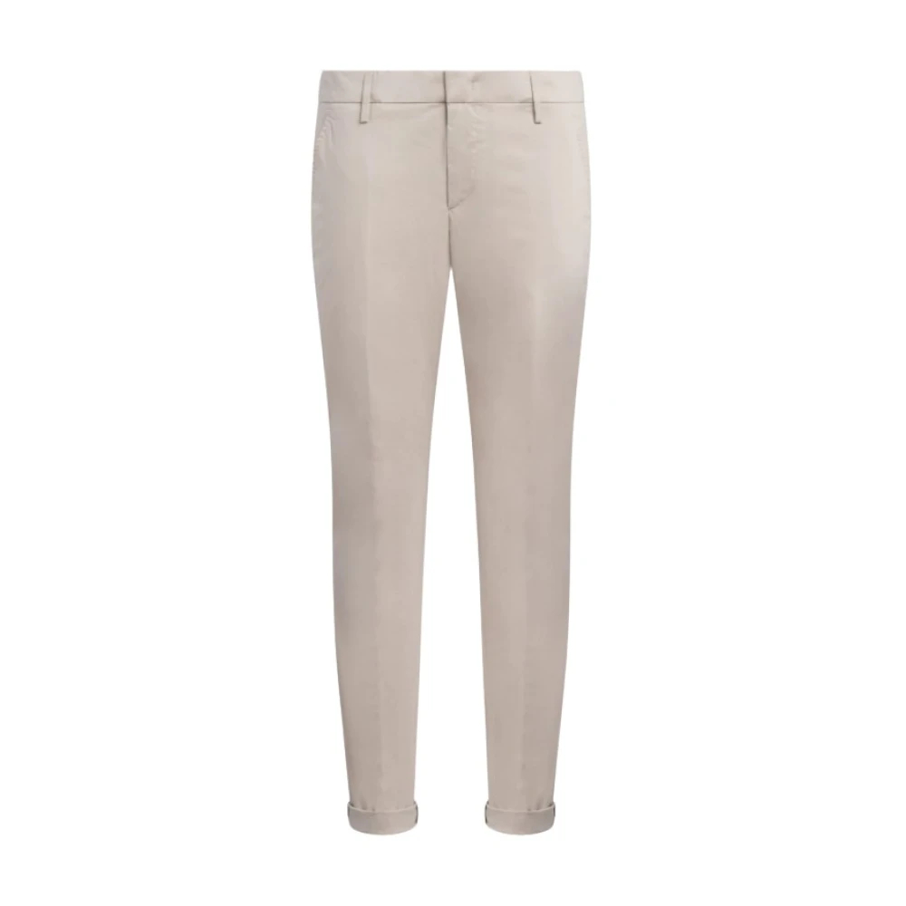 Dondup Herren Grau - Pantalone Gaubert In Popeline - Trousers - W33