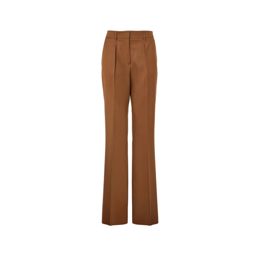 Max Mara Damen Braun - Wide Hosen - Trousers - M