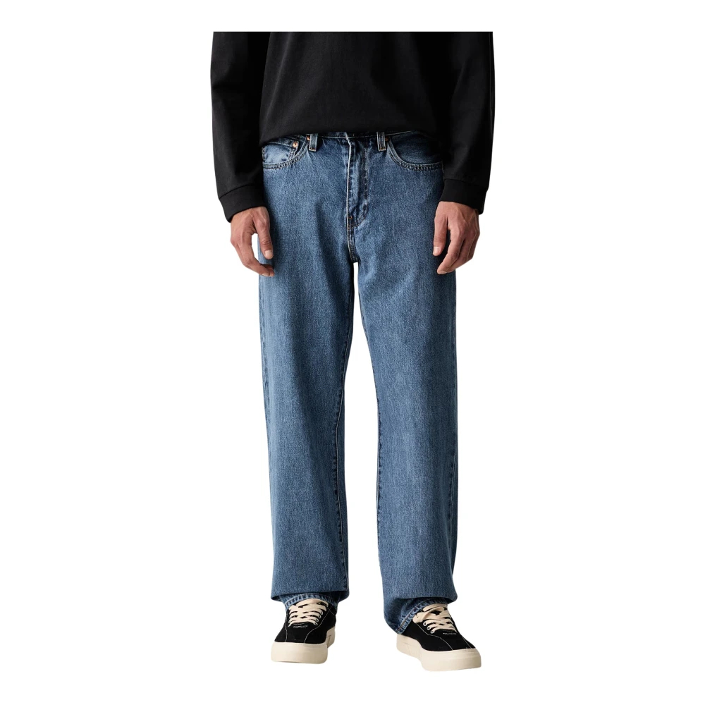 Levi's Herren Blau Loose-Fit-Jeans "568 Stay Loose", Gr. 33, Länge 32, ( Essentials), Denim/Jeans, Obermaterial: 100% Baumwolle, Loose Fit Lan... - Bild 5
