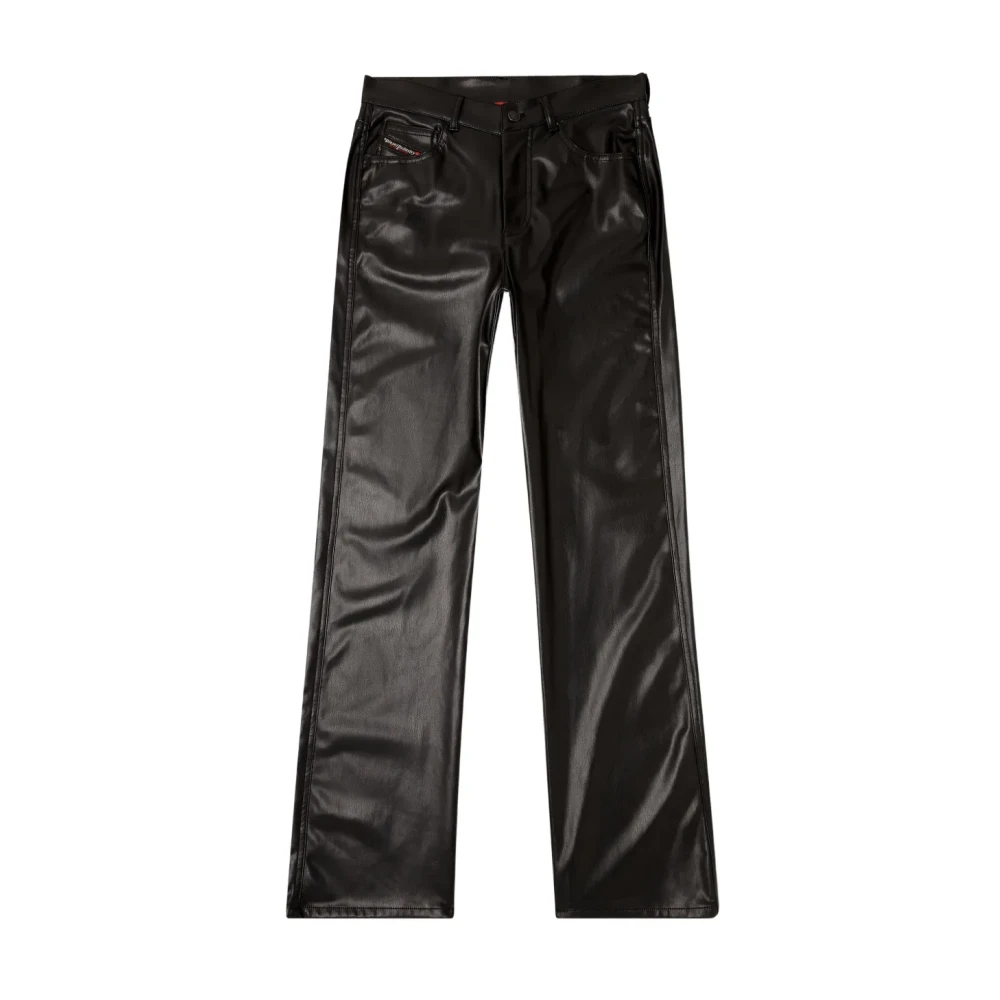 Diesel Damen Schwarz - P-Lain Straight Hosen - Trousers - K - 2XS