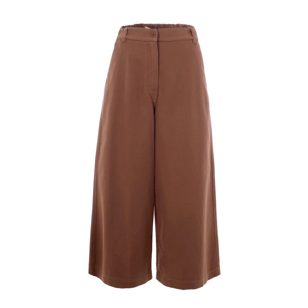 Max Mara Damen Braun - Wide Hosen - Trousers - S