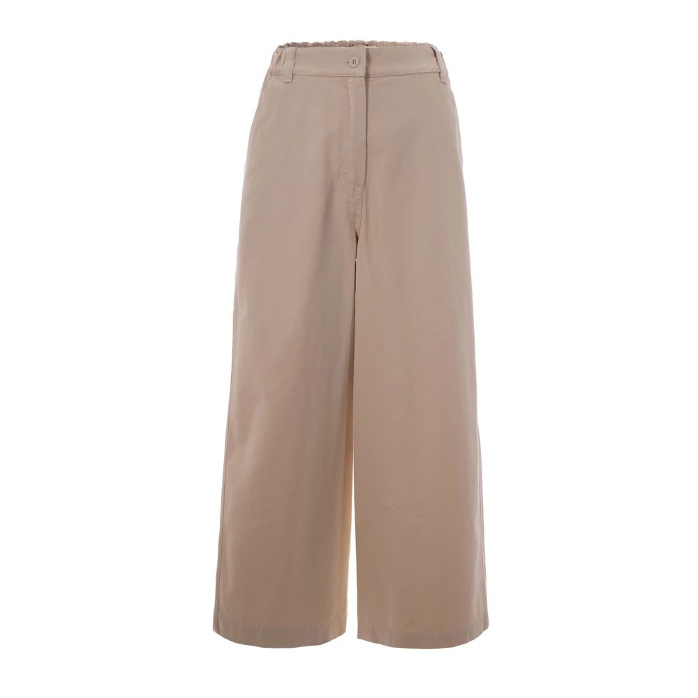 Max Mara Damen Beige - Wide Hosen - Trousers - Xs