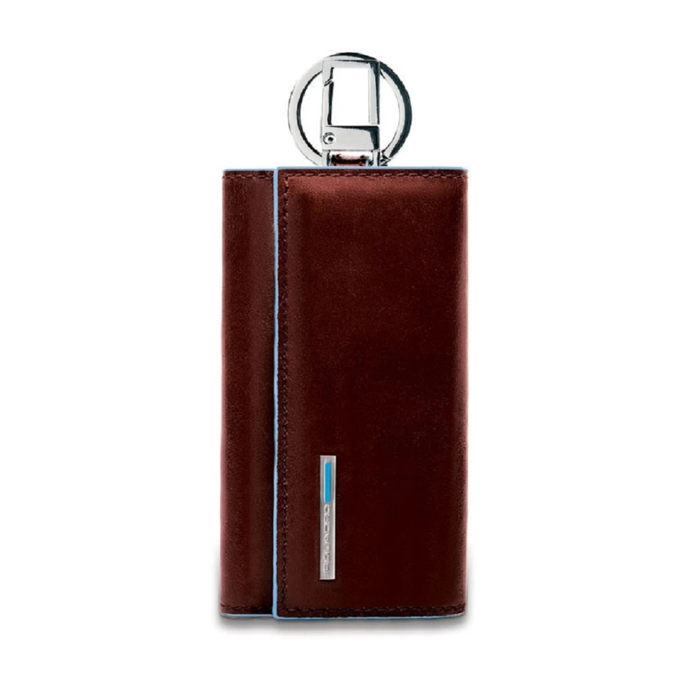 Piquadro Unisex Braun - Dunkelbrauner Schlüsselanhänger Mit Karabiner - Accessories - One Size