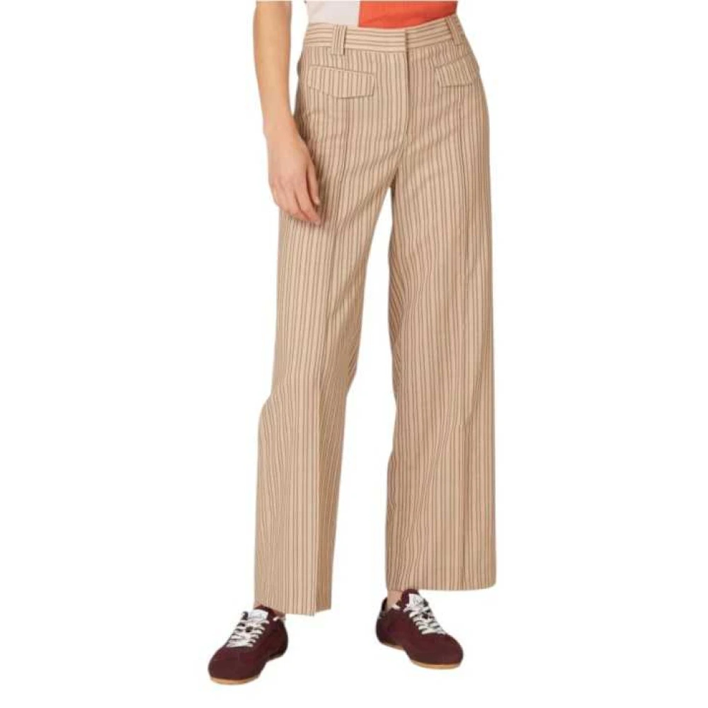 Paul Smith Damen Braun - Wide Hosen - Trousers - Xs