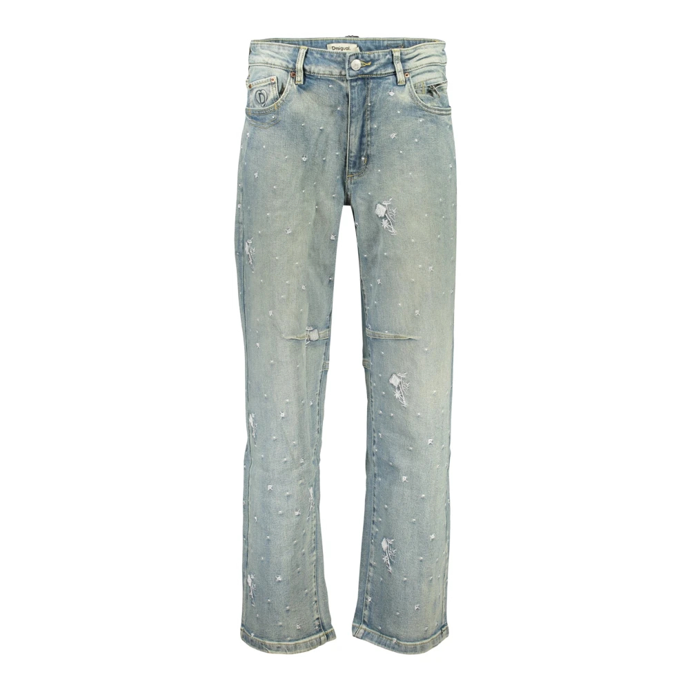 Desigual Damen Blau Jeans Shine - Bild 4
