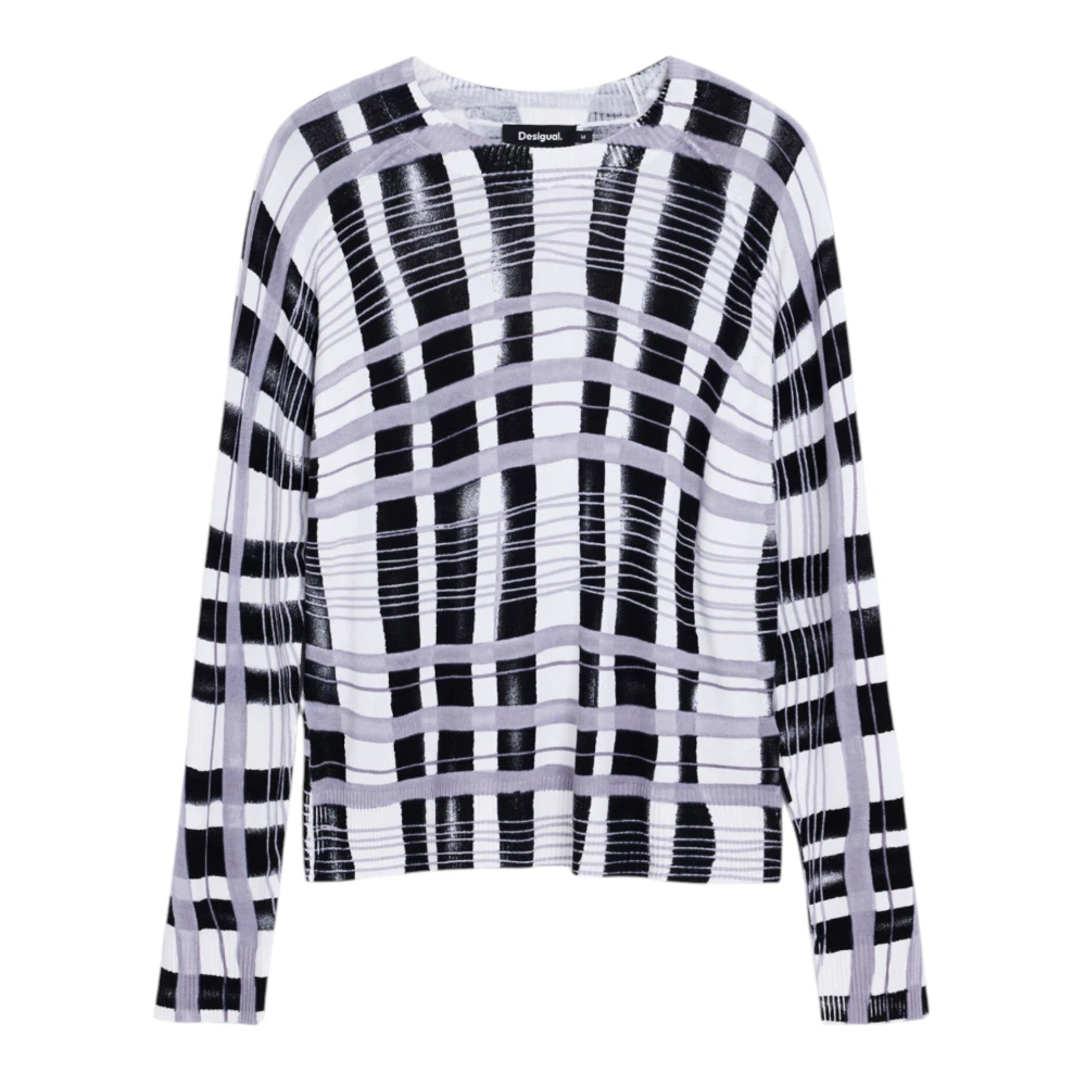 Desigual Damen Schwarz Pullover Noruega 25Wwjf41 Regular Fit - Bild 3