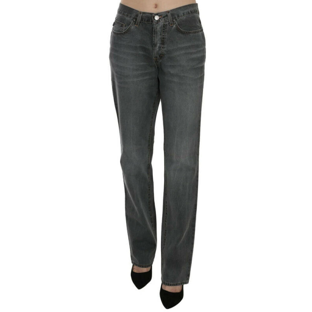 Just Cavalli Damen Grau - Wide Jeans - Jeans - W30