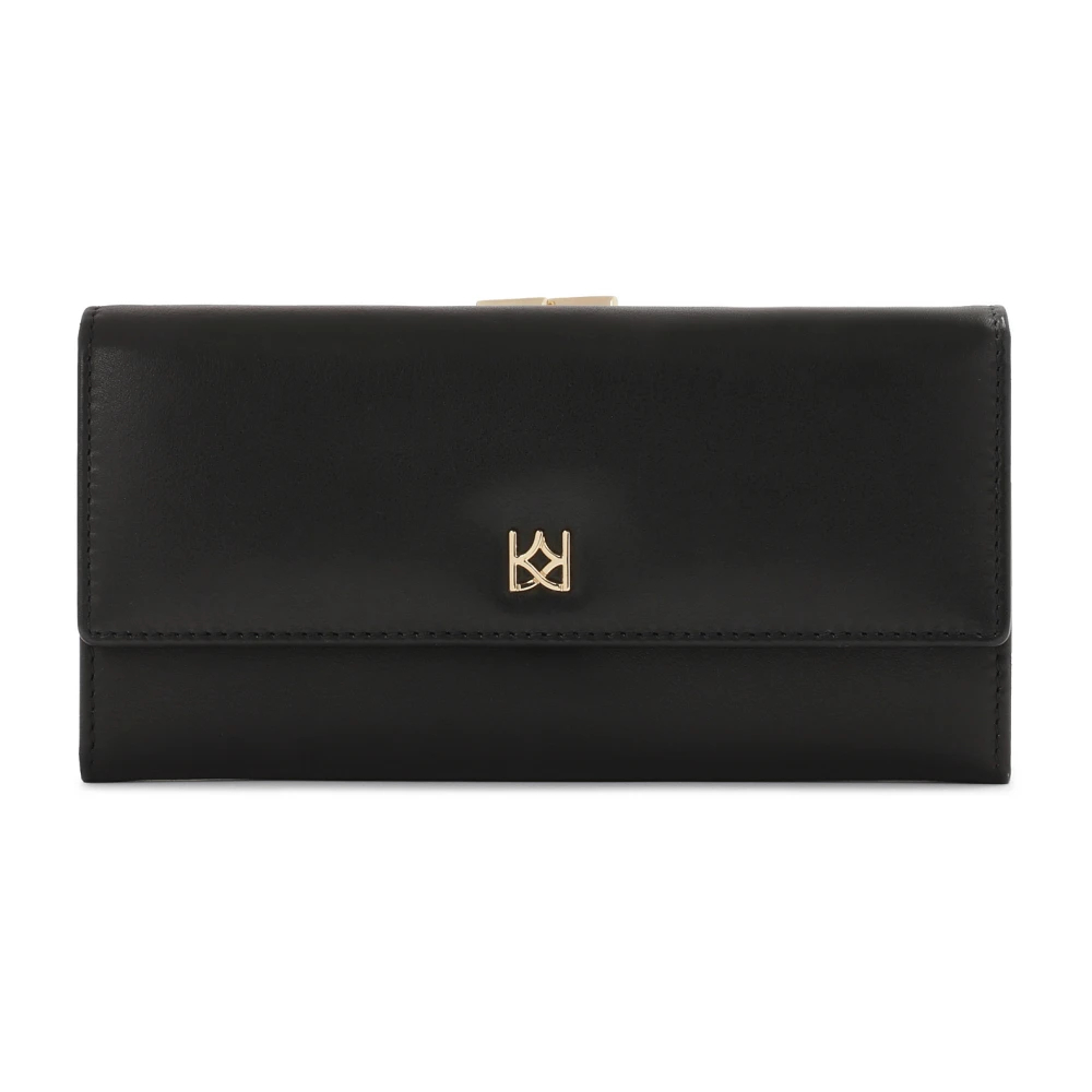 Kazar Damen Schwarz - Klassische E Lederbrieftasche - Accessories - K -One Size