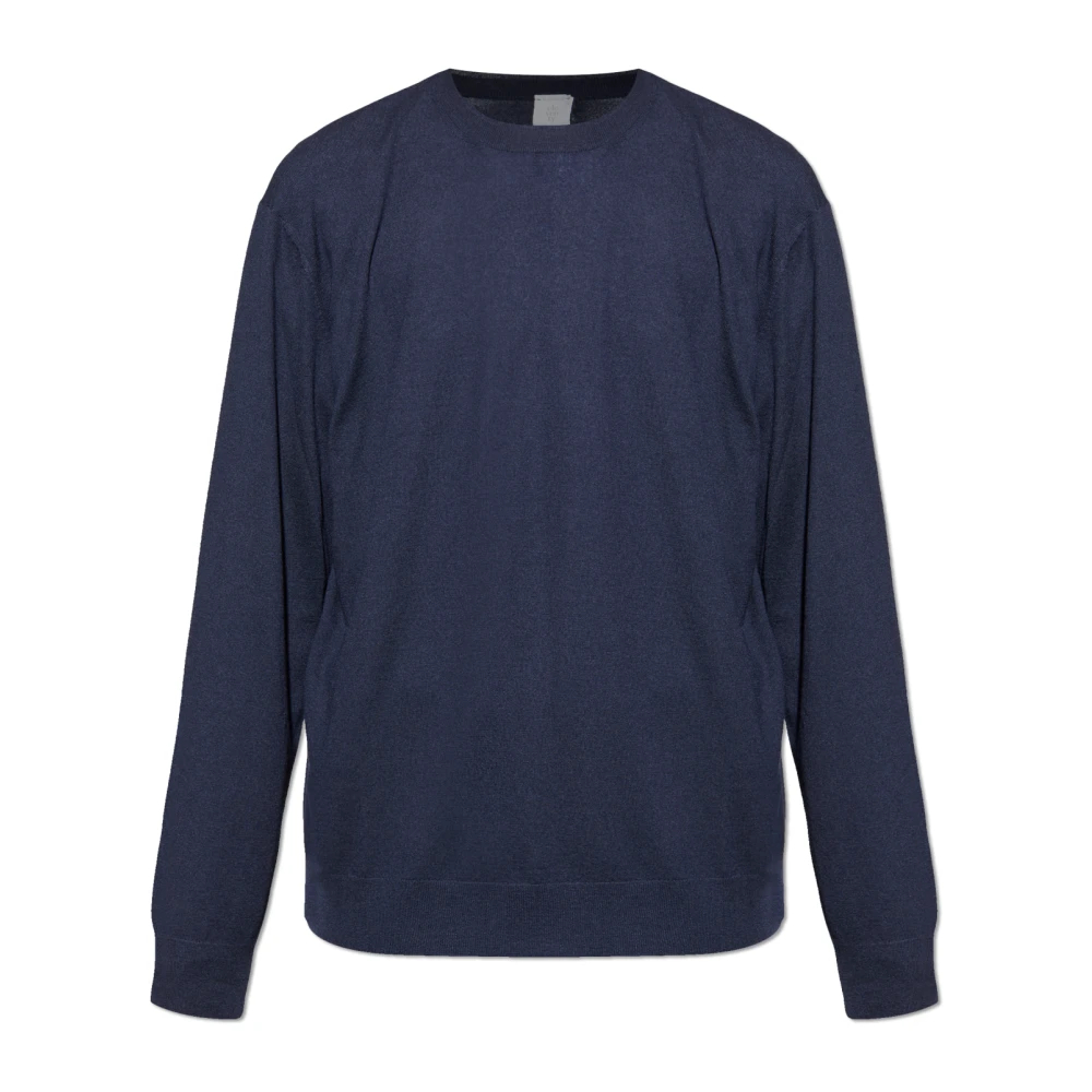 Eleventy Herren Blau - Kaschmirpullover Mit Rundhalsausschnitt - Knitwear - Xl
