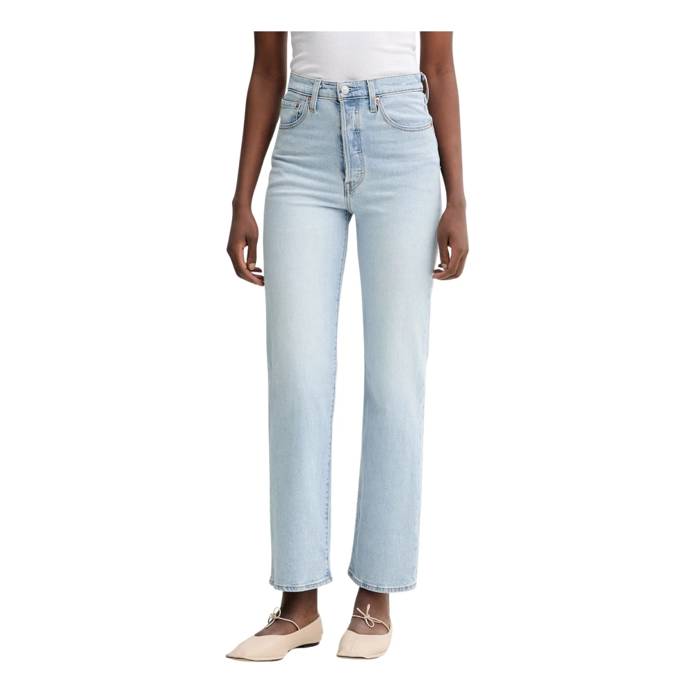 Levi's - Ribcage Straight Ankle Jeans - Jeans - Damen - Blau - W29 L29 - Bild 5