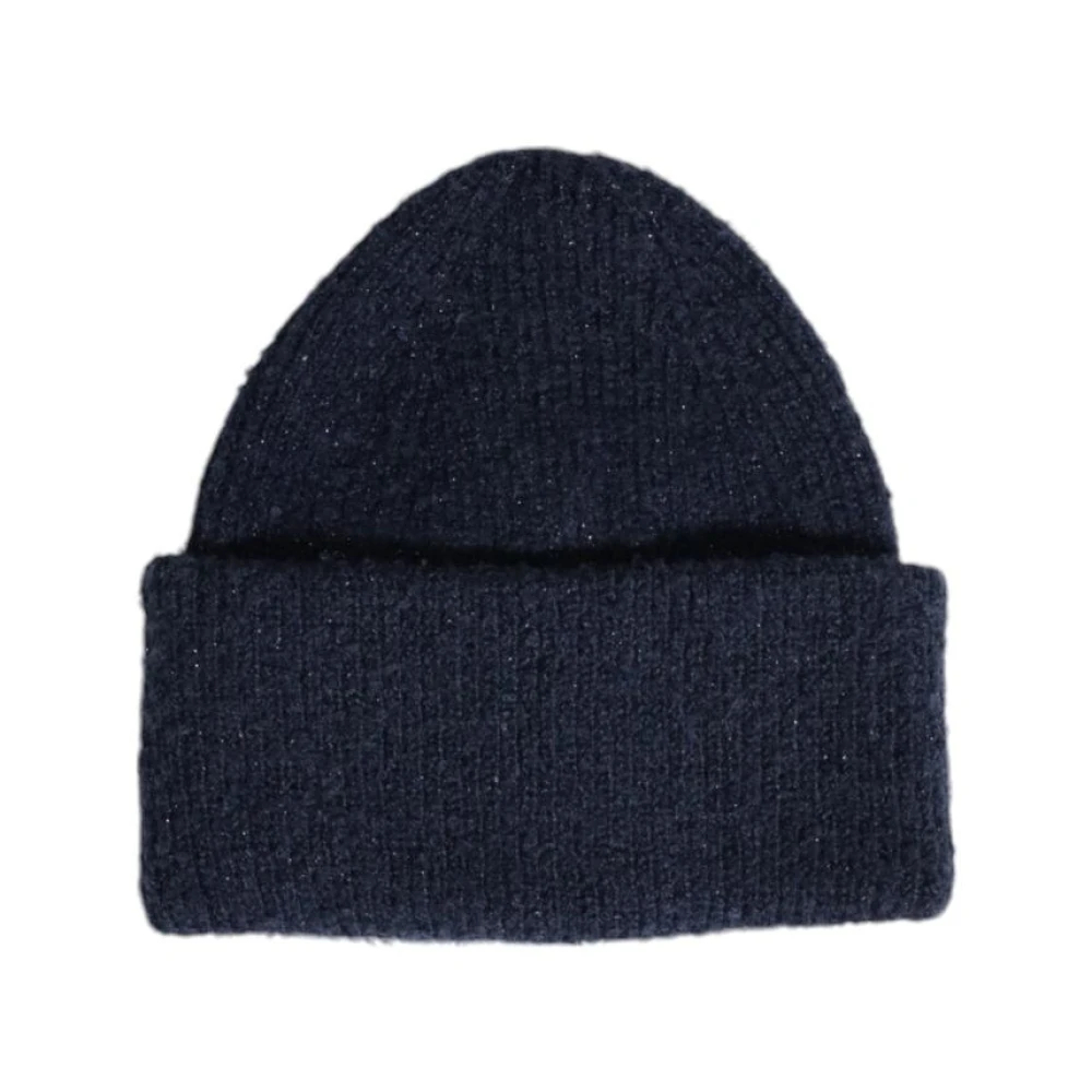 Pieces, Damen, Mütze, Pcpyron Lurex Hood Noos Bc, Blau, (One Size) - Bild 6