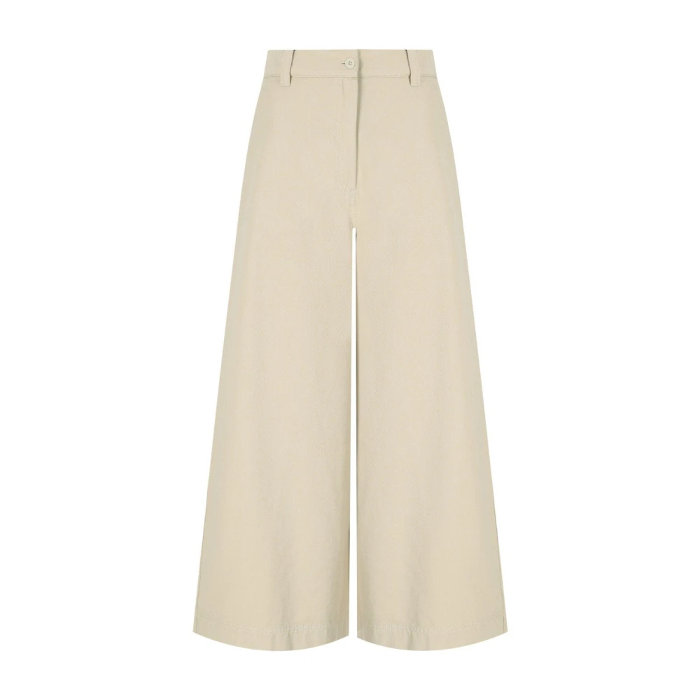 Weekend Max Mara Damen Beige - Wide Leg Disco Jeans - Trousers - Xs