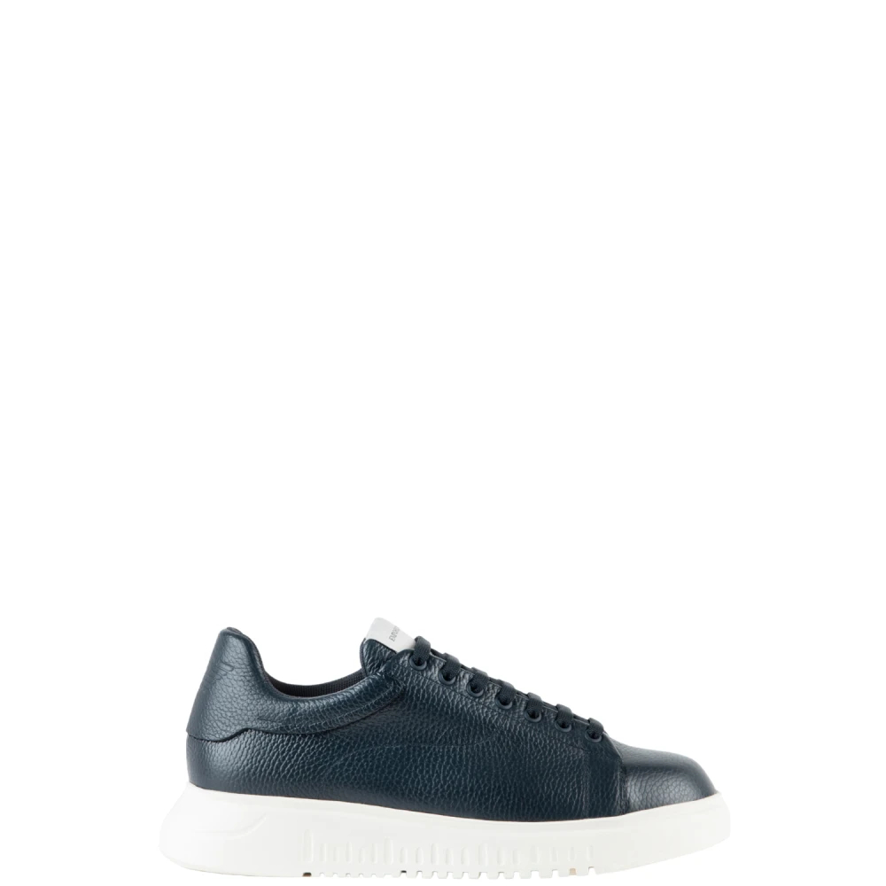 Emporio Armani Herren Blau - Em003663 Sneaker - Shoes - 44 Eu