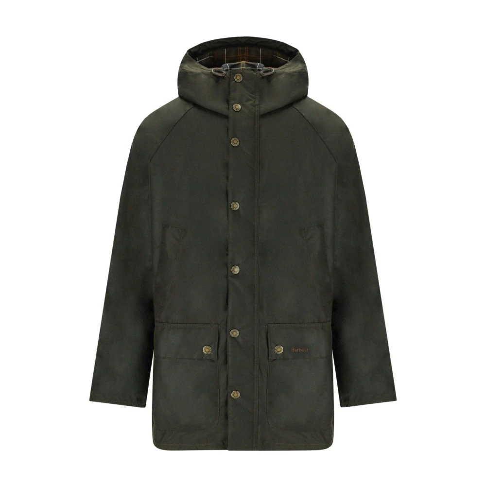 Barbour - Bedale Wax Parka - Coats - Herren - Grün - M - Bild 6