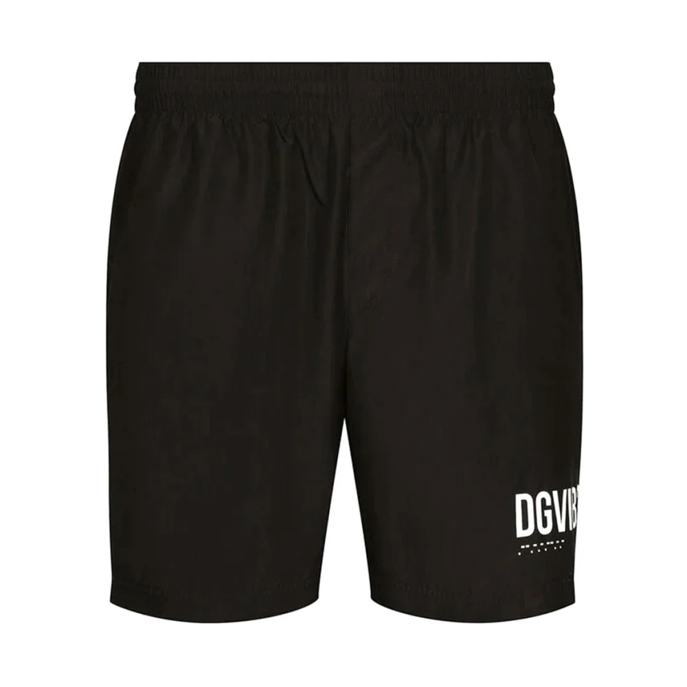 Dolce & Gabbana Herren Schwarz - Swimming Trunks - Swimwear - K - S
