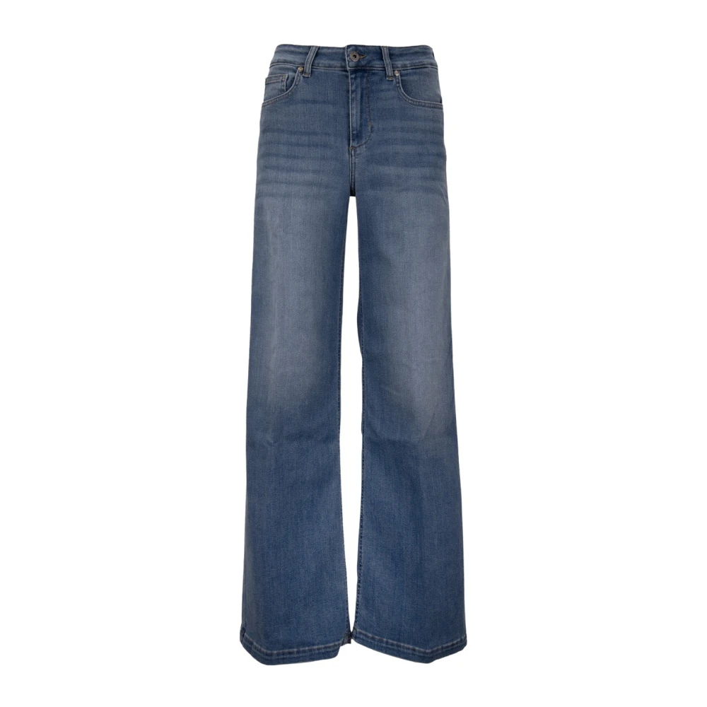 Liu Jo Damen Blau - Wide Jeans - Jeans - W27