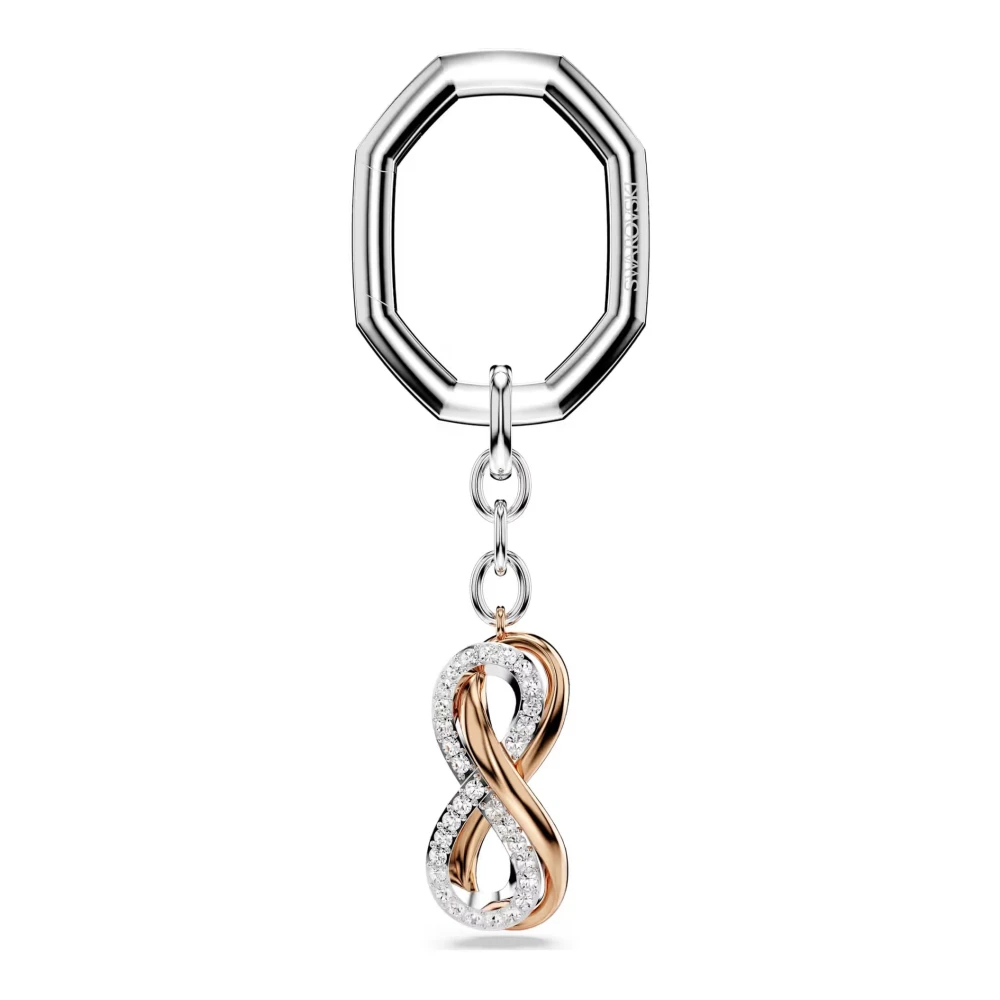 Swarovski - Schlüsselanhänger Infinity Weiß/Mixed-Metal Finish 5687996 - Accessories - Damen - Grau - One Size - Image 4