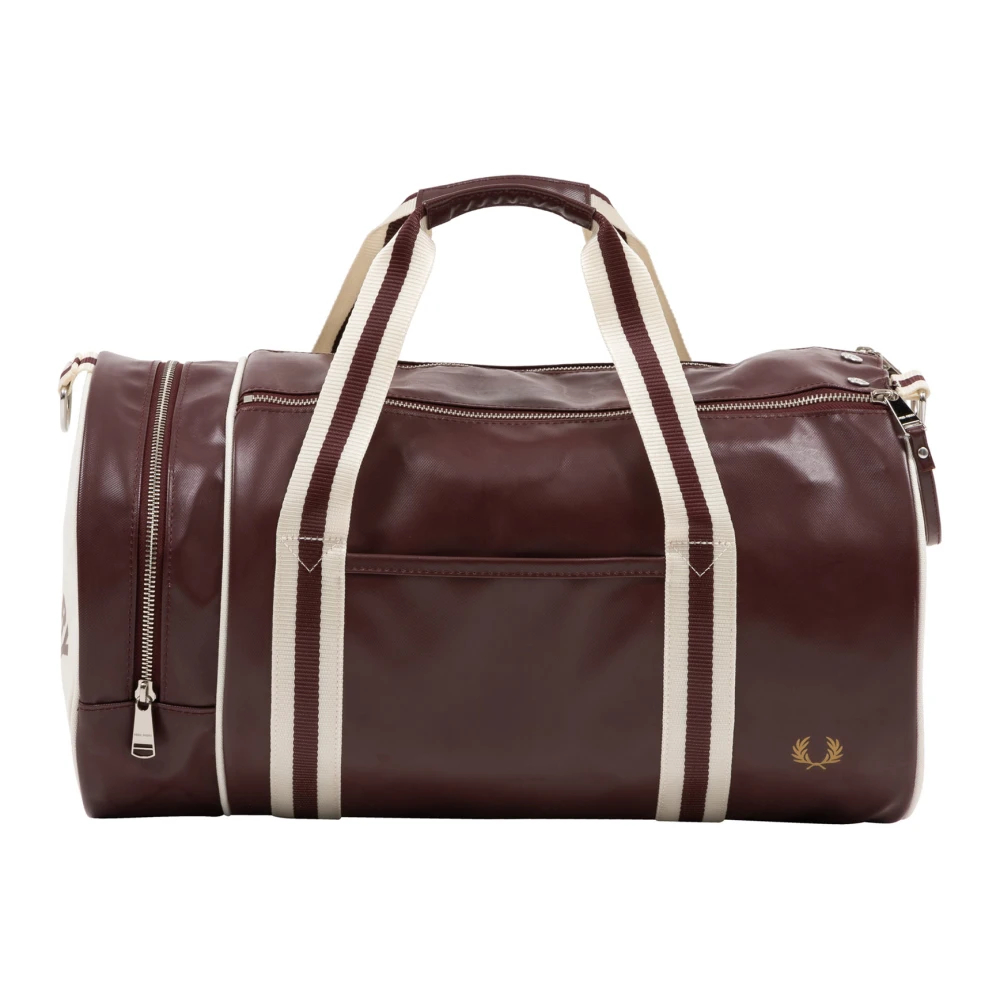 VAN GRAAF Fred Perry Herren Bordeaux Umhängetasche Rot, One Size - Bild 6