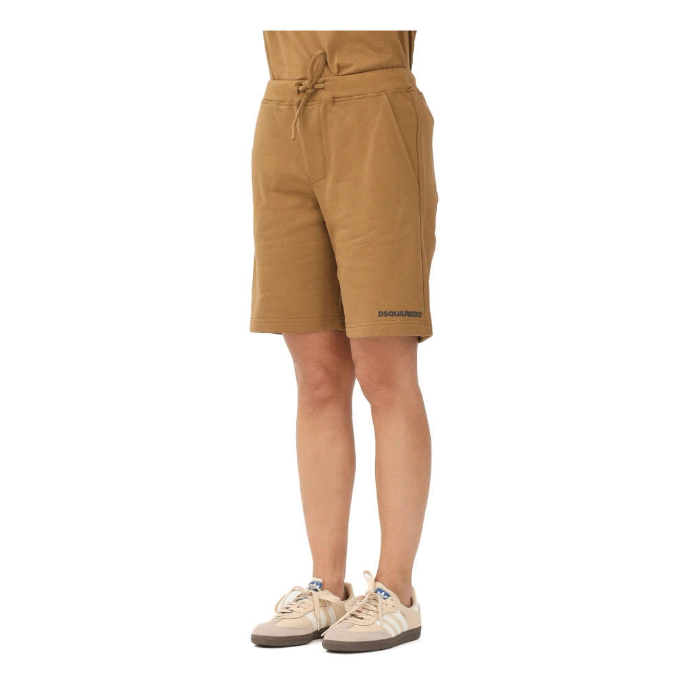 Dsquared2 Damen Braun - Sportivo Shorts - Shorts - L
