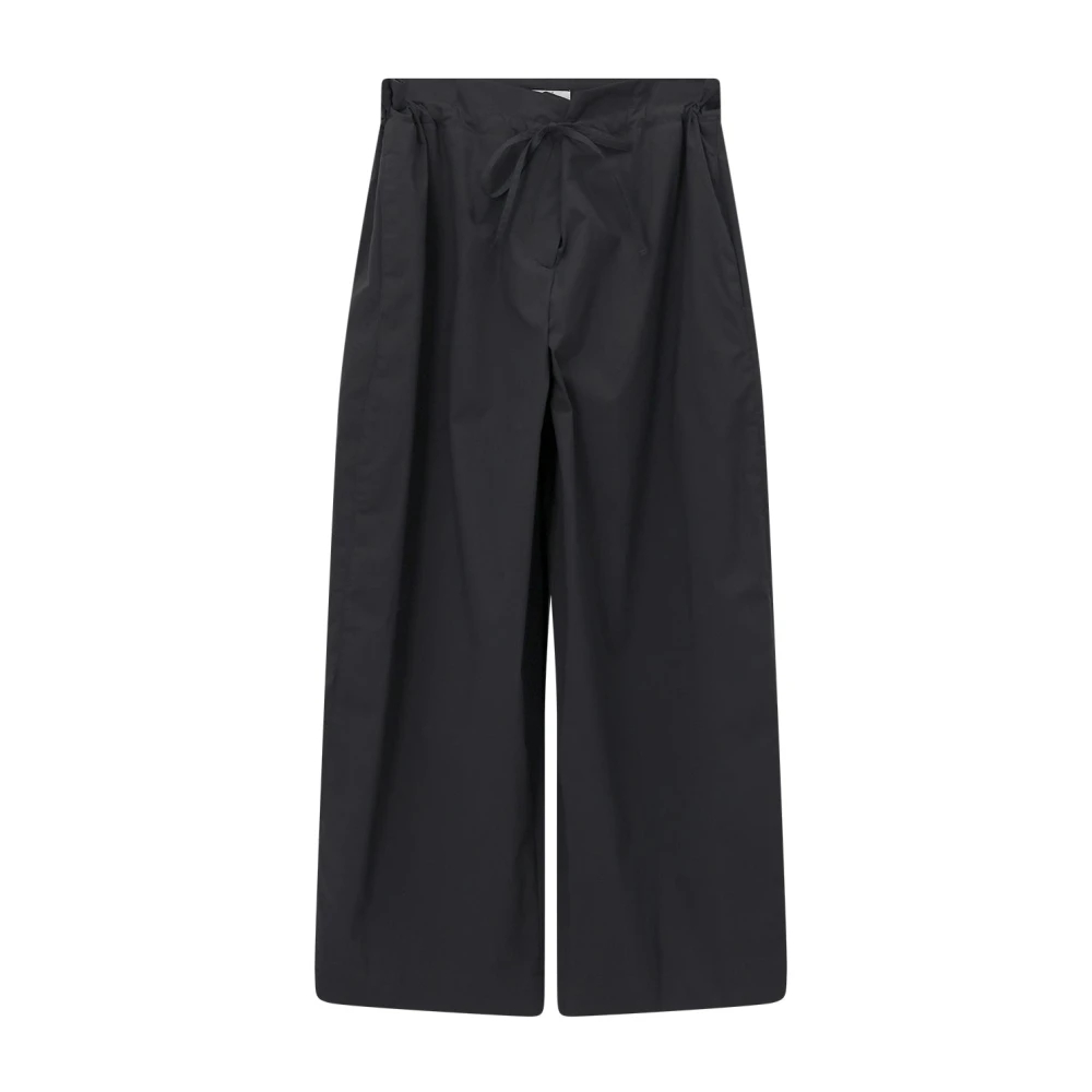 Pt Torino Damen Schwarz - Wide Hosen - Trousers - K - Xl