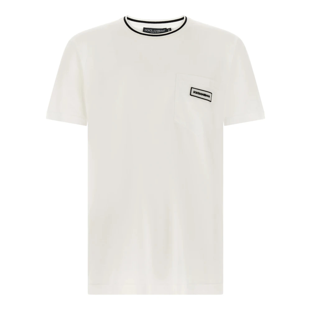 Dolce&Gabbana T-Shirt Aus Baumwoll-Jersey Eu Größe 46 - MyTheresa - Bild 5