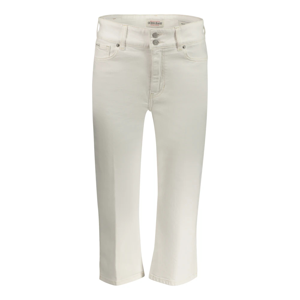 Guess, Damen, Jeans, Jeans White Cotton Women's Jean, Weiss, (27) - Bild 4