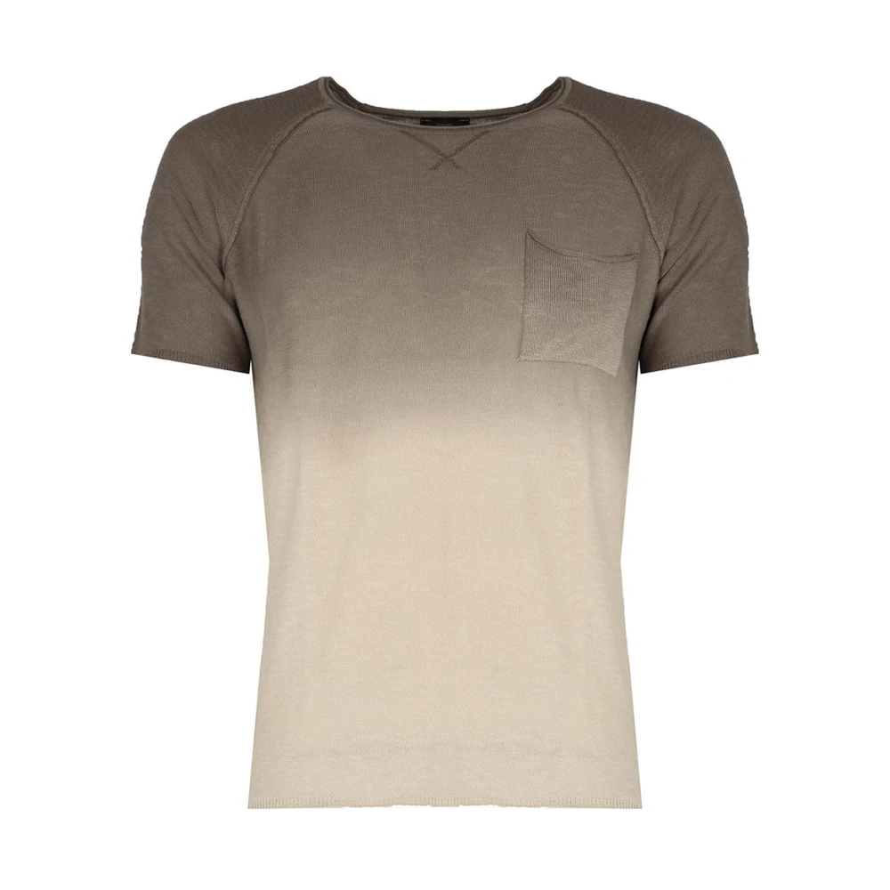 Xagon Man Herren Beige - Klassisches T-Shirt Mit Rundhalsausschnitt - Tops - 2XL