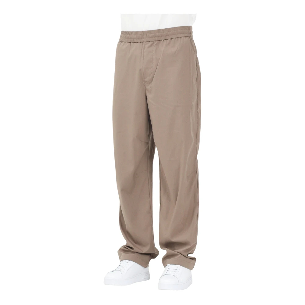 Armani Exchange Herren Beige - Braune Lässige Weit Geschnittene Hose - Trousers - W31