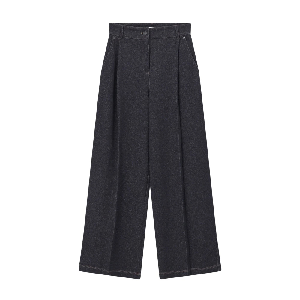 Max Mara Damen Blau - Wide Leg Jeans Etereo - Trousers - L