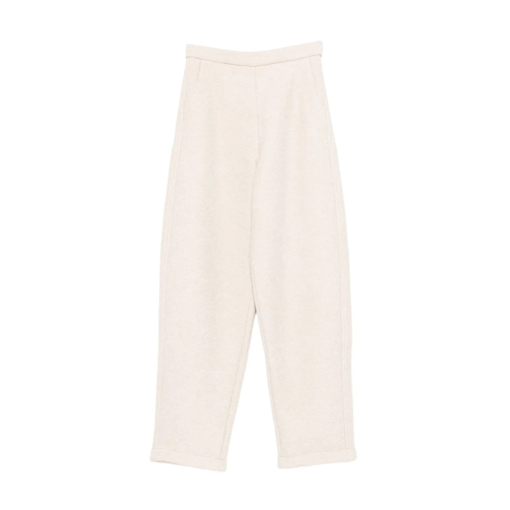 Max Mara - Wide Hosen - Trousers - Damen - Beige - S