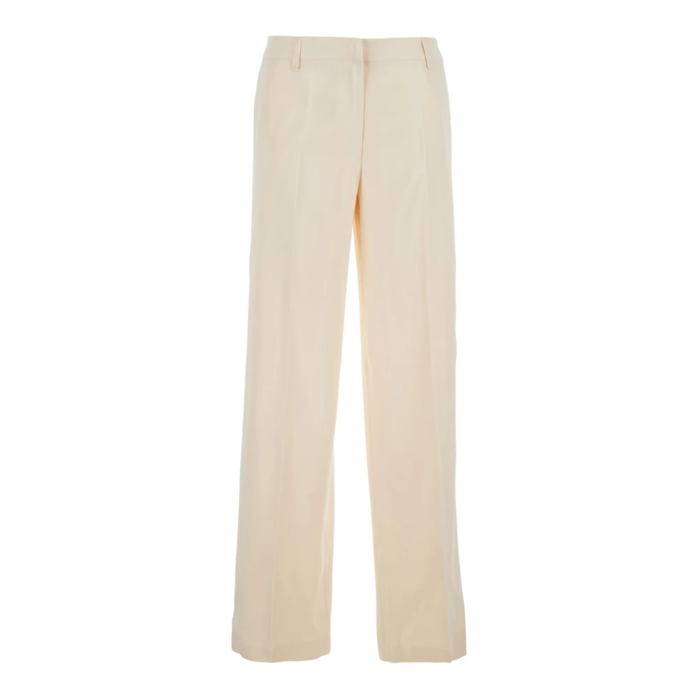 Pt Torino Damen Beige - Wide Hosen - Trousers - Xl