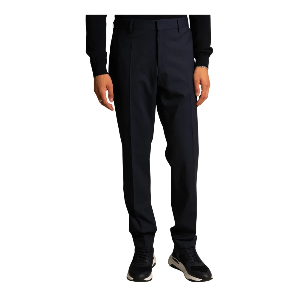 Hugo Herren Blau - Elegante Wollmischungshose - Trousers - 2XL