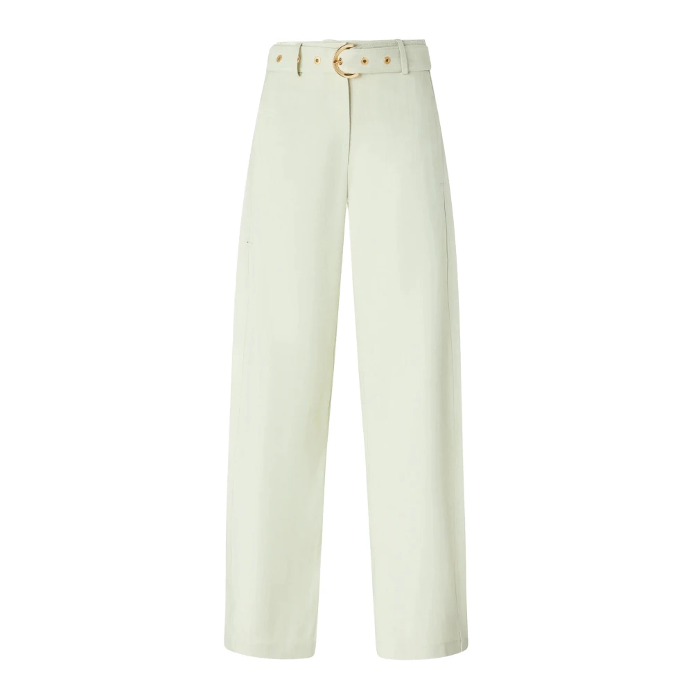 Pinko Damen Grün - Wide Hosen - Trousers - M