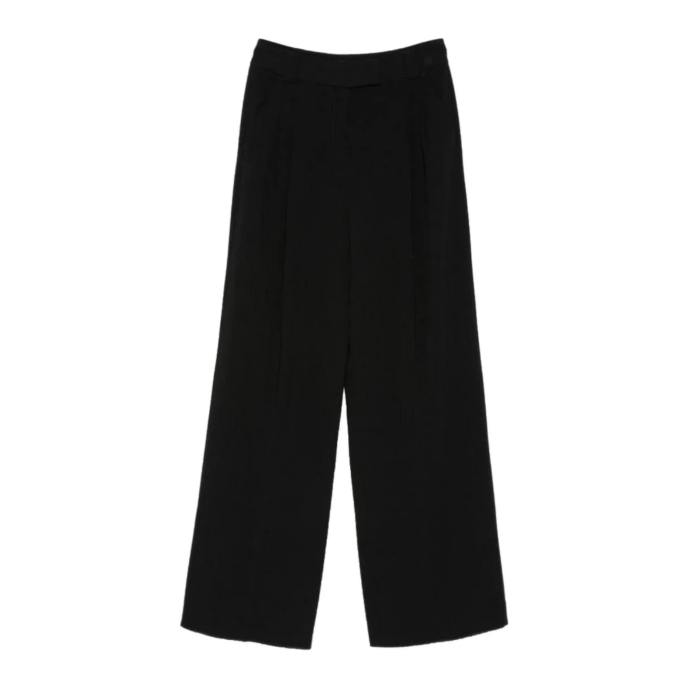 Emme Di Marella Damen Schwarz - Wide Hosen - Trousers - K - Xs