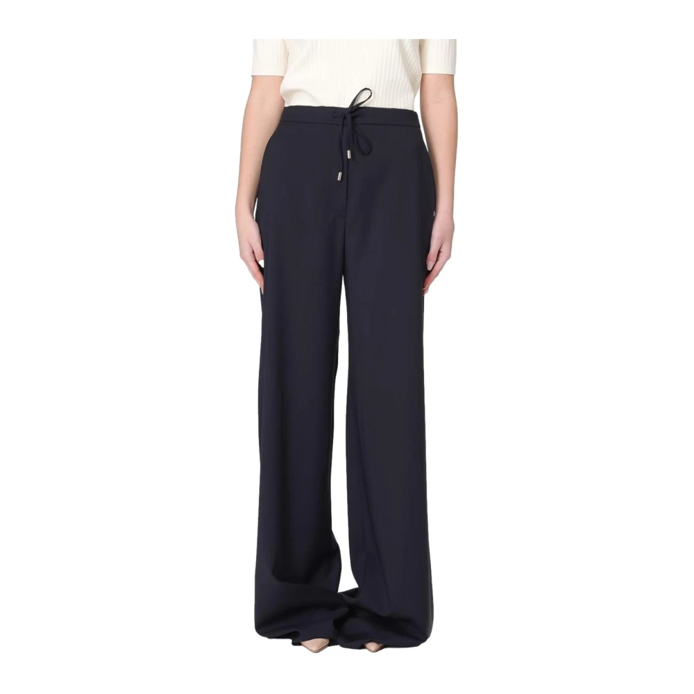 Max Mara Studio Damen Blau - Wide Hosen - Trousers - 2XS