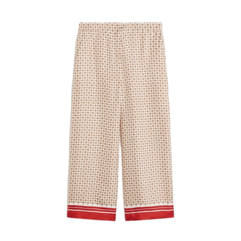 Max Mara Studio Damen Braun - Wide Hosen - Trousers - 2XS
