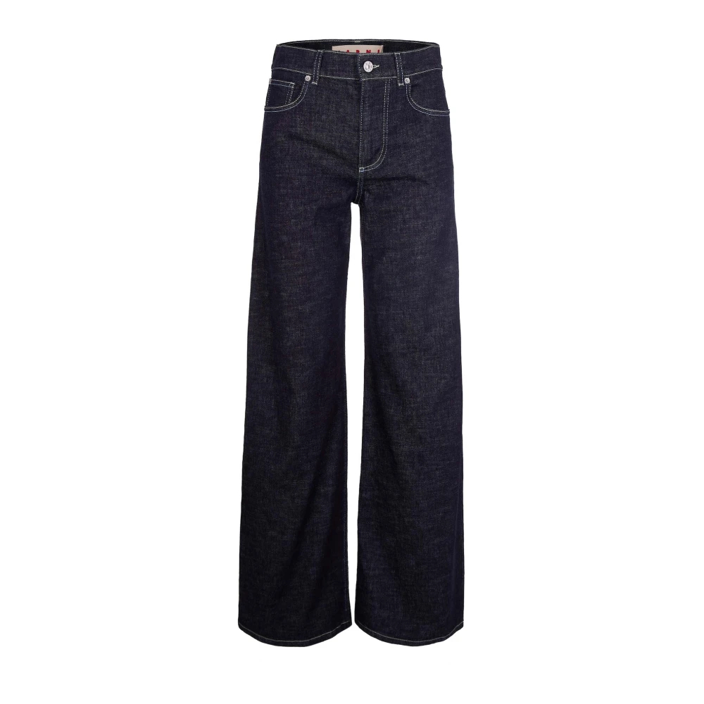 Marni Damen Blau - Wide Jeans - Jeans - 2XS