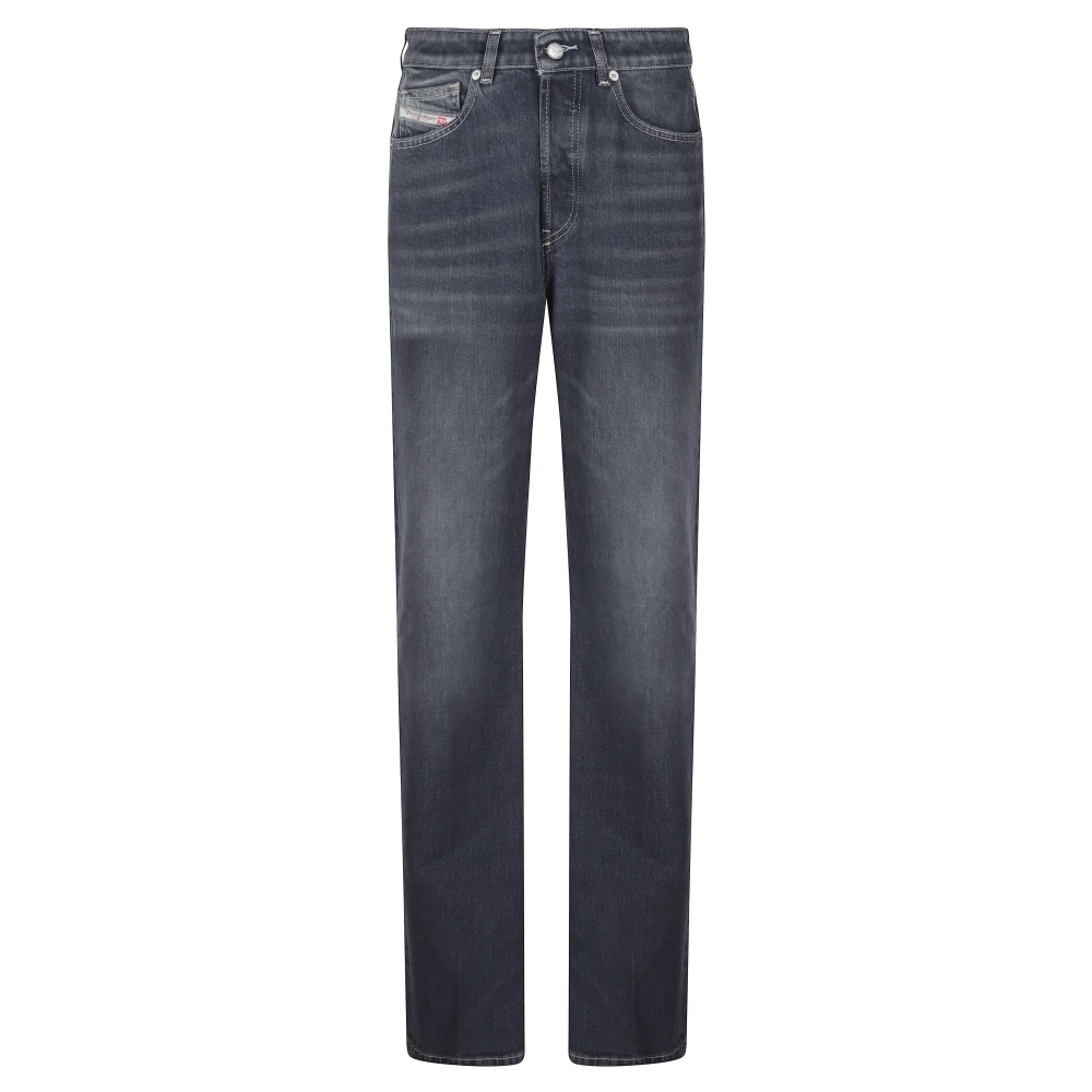 Diesel Damen Blau - 1971 D-Sent Gerades Jeans - Jeans - W27