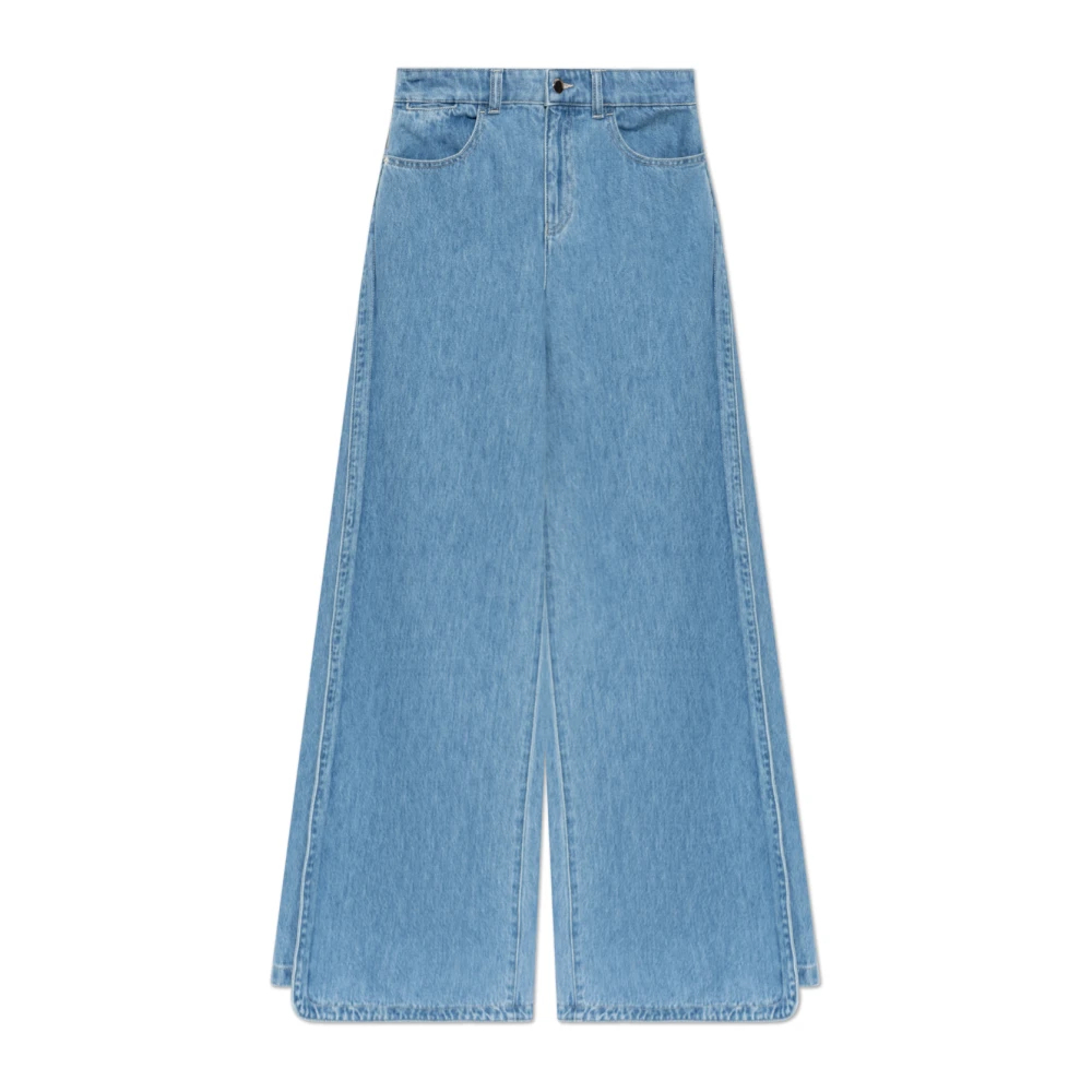 Emporio Armani Damen Blau - Wide-Leg Jeans - Jeans - W30