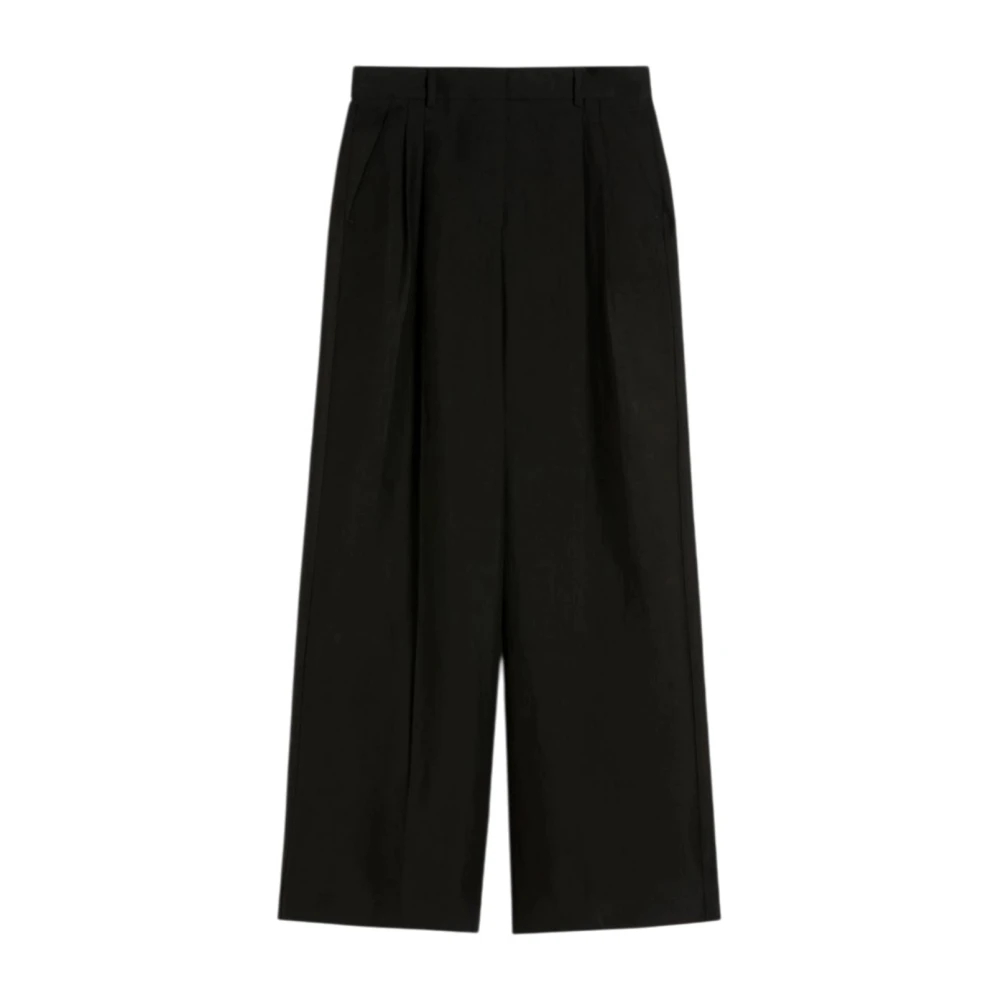 Weekend Max Mara Damen Schwarz - Wide Hosen - Trousers - K - S