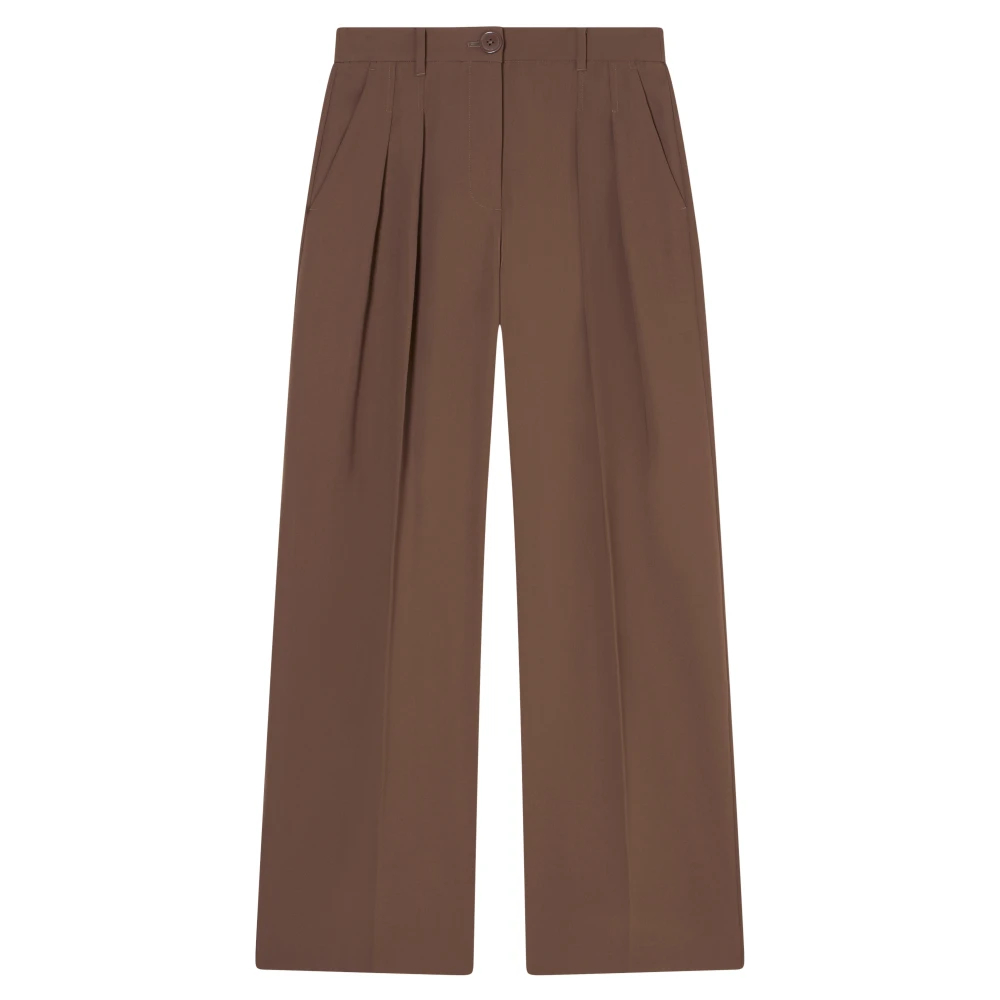 Armani Exchange Damen Braun - Wide Hosen - Trousers - 3XS