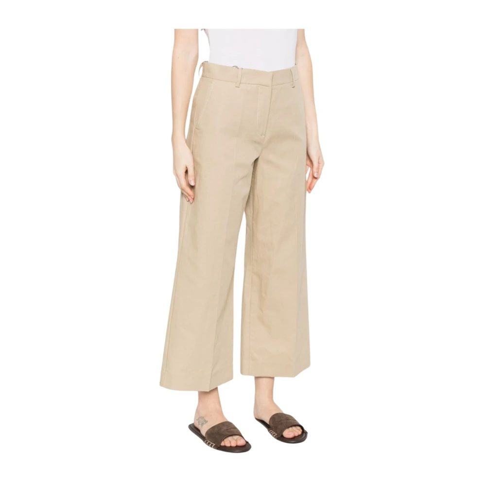 Weekend Max Mara Damen Beige - Wide Hosen - Trousers - L